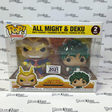 Funko POP! Animation My Hero Academia All Might & Deku (Funimation 2021 Exclusive) 2 pack