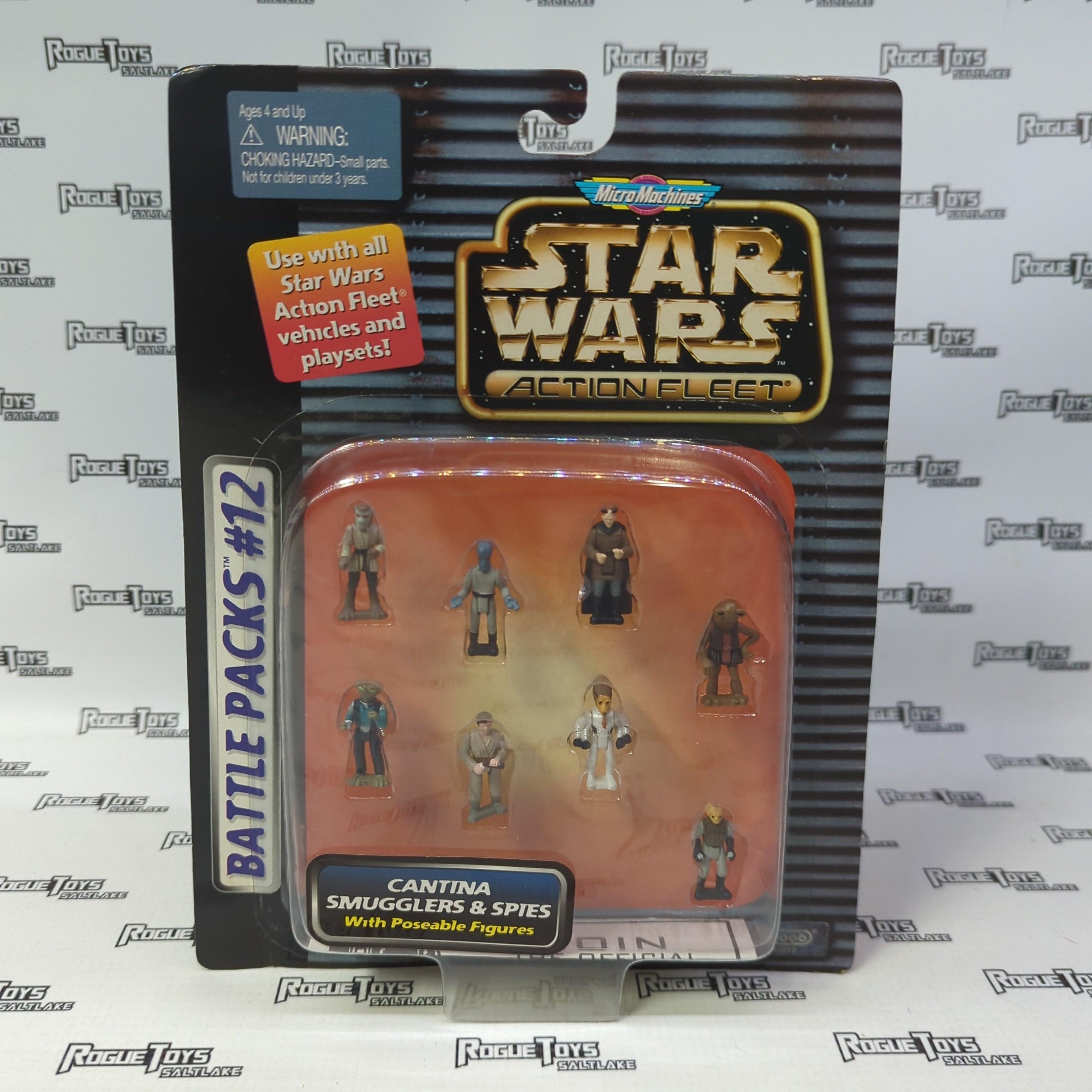 Galoob Micro Machines Star Wars Action Fleet Battle Packs #12 Cantina Smugglers and Spies - Rogue Toys
