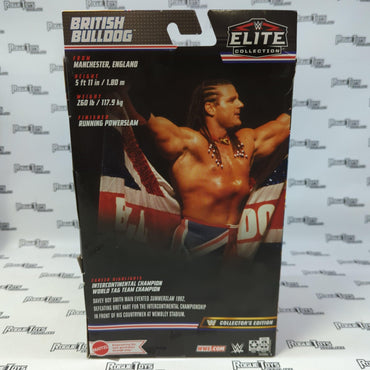 Mattel WWE Elite Collection Collector's Edition British Bulldog - Rogue Toys