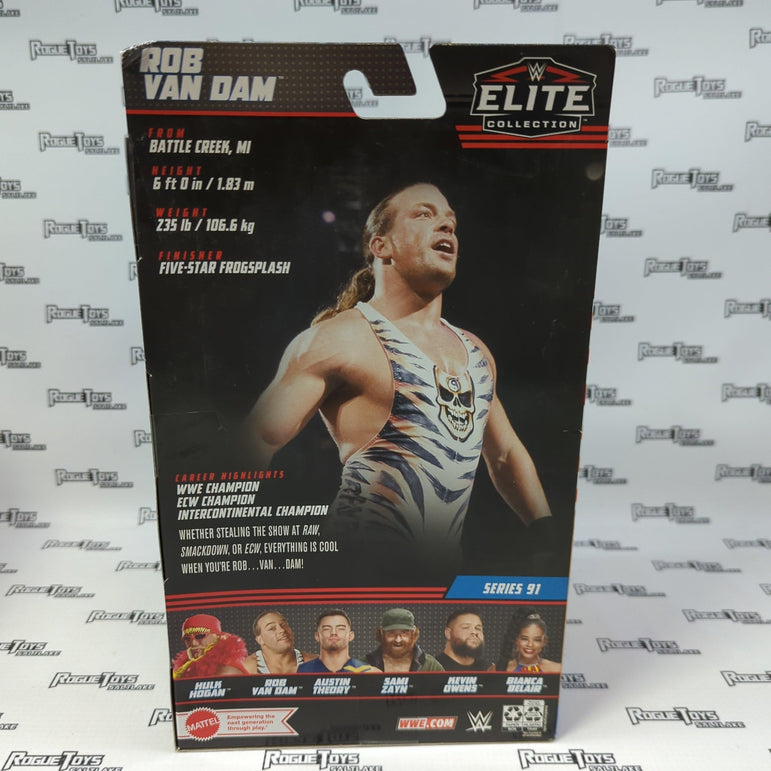 Mattel WWE Elite Collection Series 91 Rob Van Dam