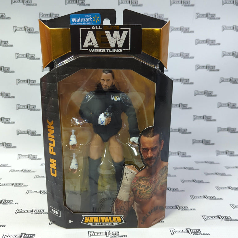 Jazwares AEW Unrivaled Collection CM Punk (Walmart Exclusive)