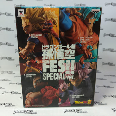 Banpresto FES!! Special Ver. Dragon Ball Z Super Super Saiyan God Super Saiyan Son Goku - Rogue Toys