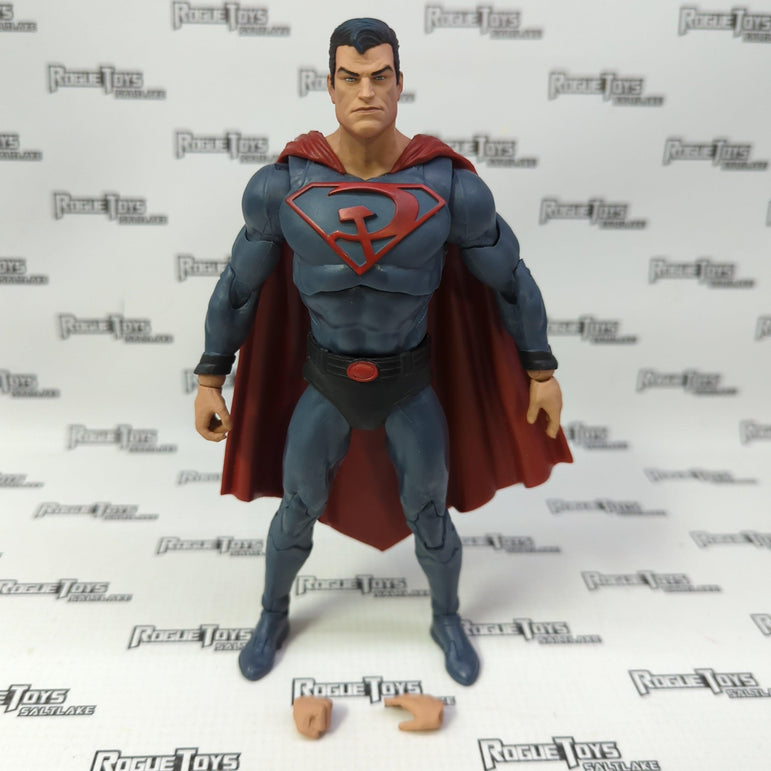 Mcfarlane toys dc multiverse red son superman