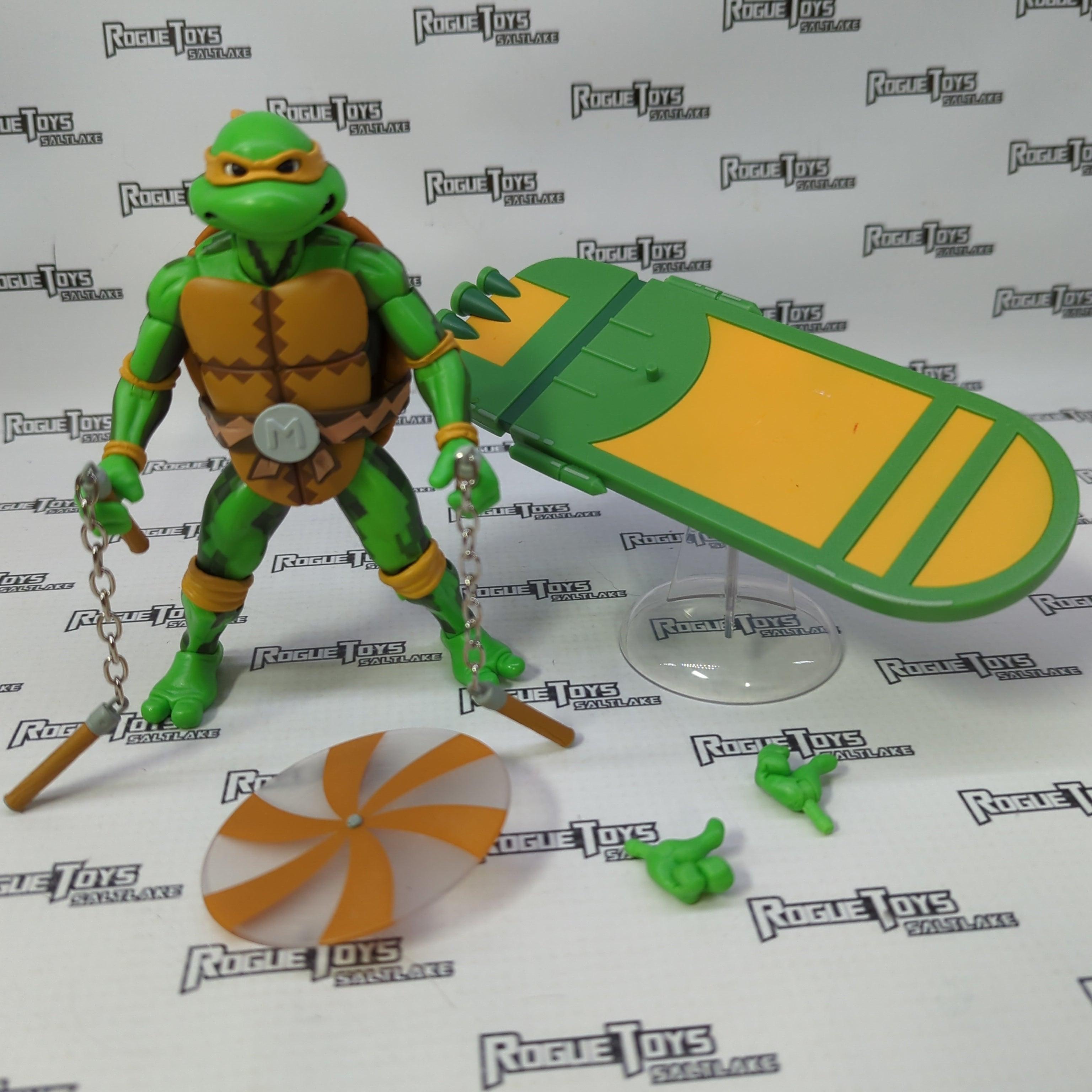 NECA Teenage Mutant Ninja Turtles Turtles in Time Michelangelo