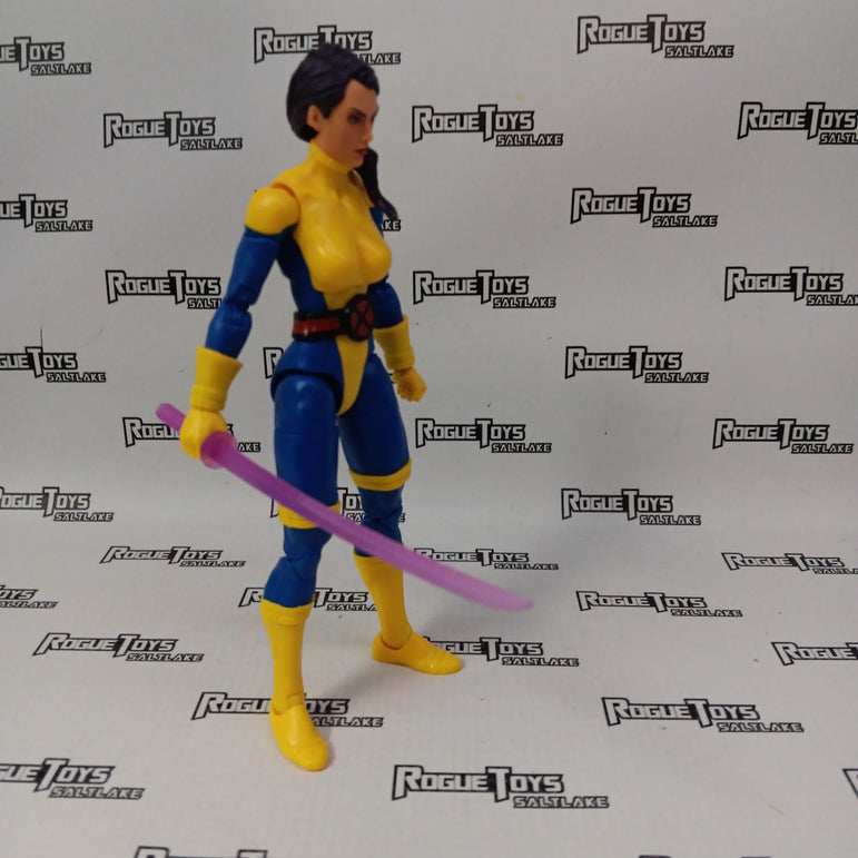 Hasbro Marvel Legends X-Men Psylocke Blue & Yellow
