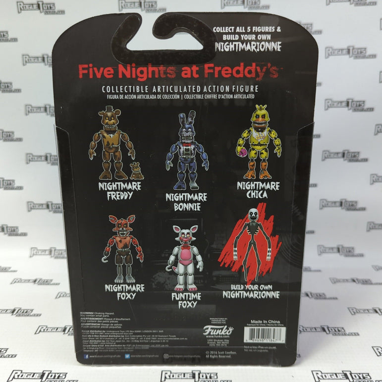 Funko 5 Articulated Action Figure: Five Nights at Freddy's - Funtime Foxy