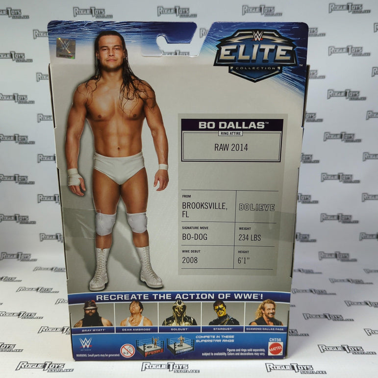 Mattel WWE Elite Collection Series 36 Bo Dallas