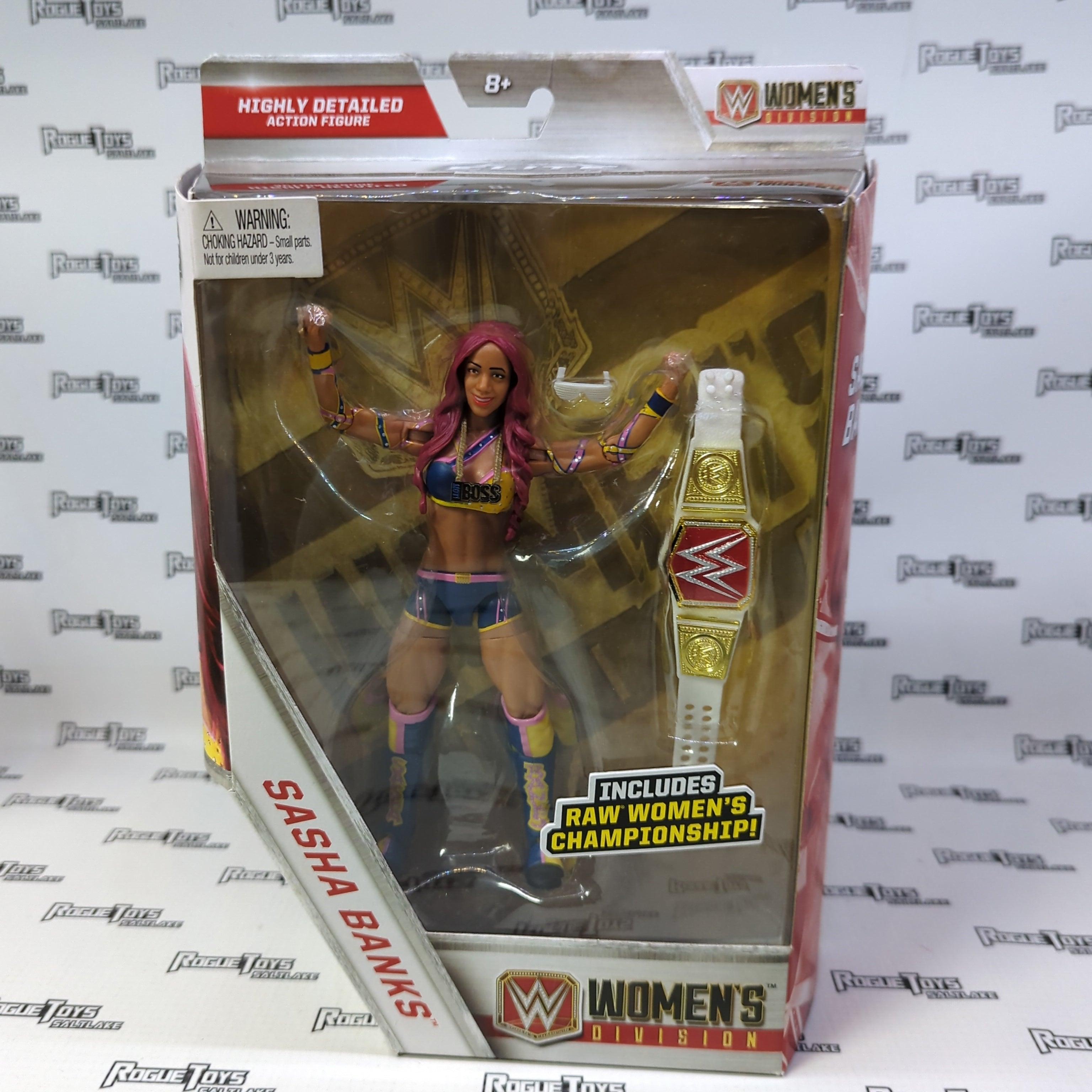 Mattel WWE Elite Collection Women's Division Sasha Banks - Rogue Toys