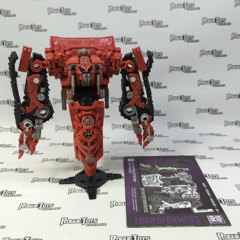 Hasbro Transformers Studio Series 37 Constructicon Rampage - Rogue Toys