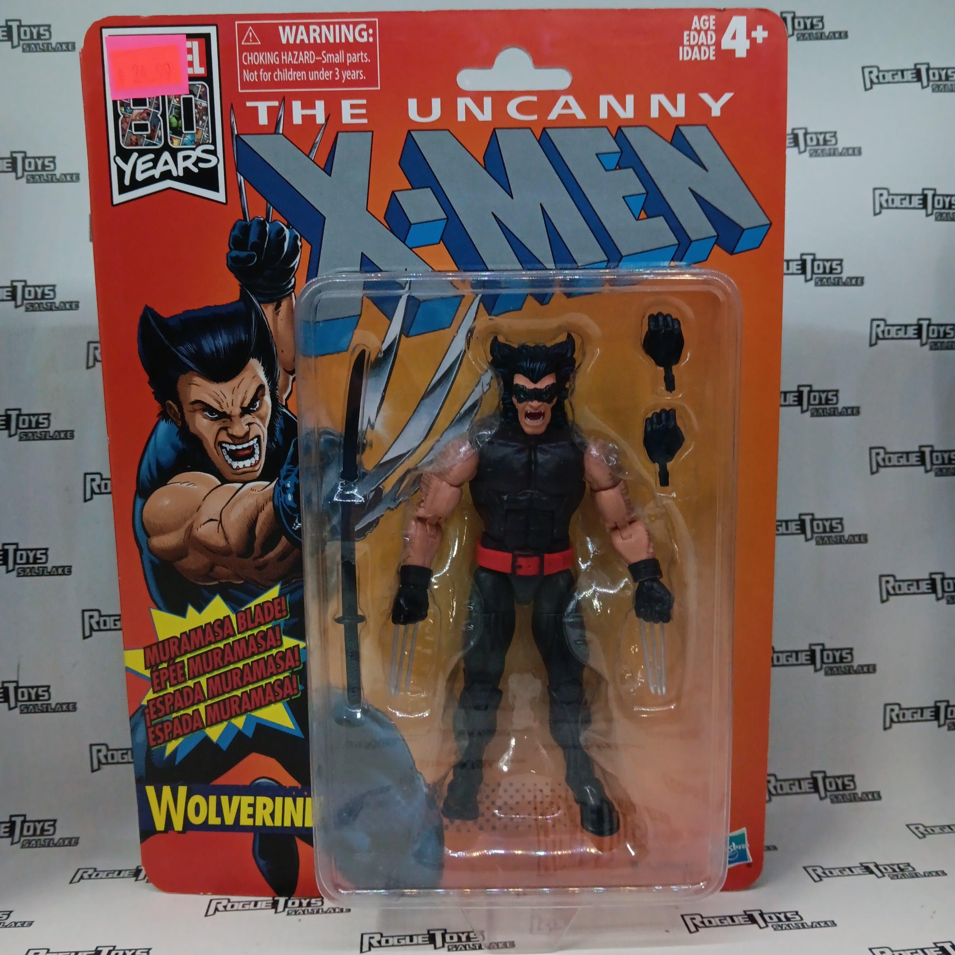 Hasbro Marvel Legends Retro X-Men Wolverine - Rogue Toys