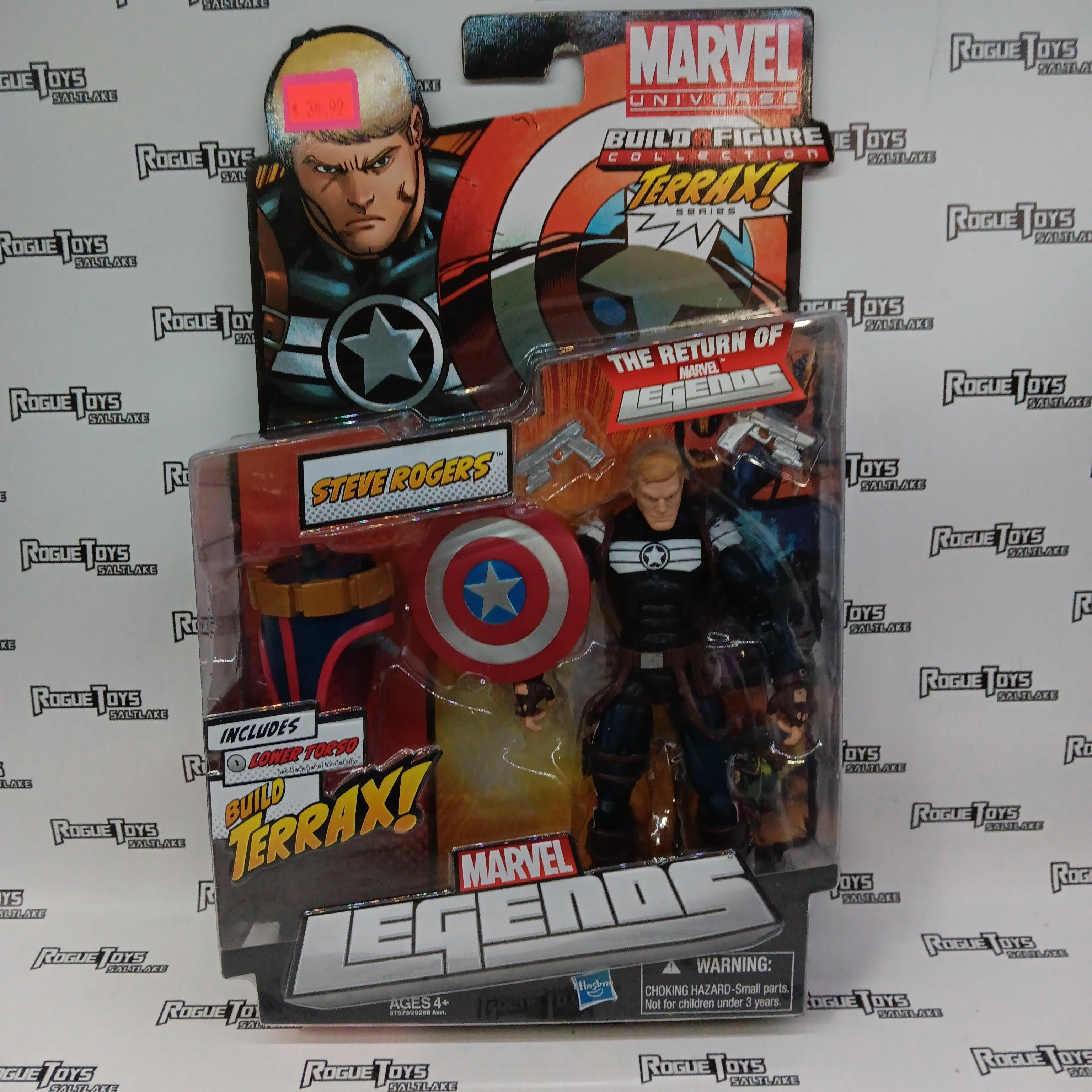 Hasbro Marvel Legends Steve Rogers (Terrax BAF) - Rogue Toys