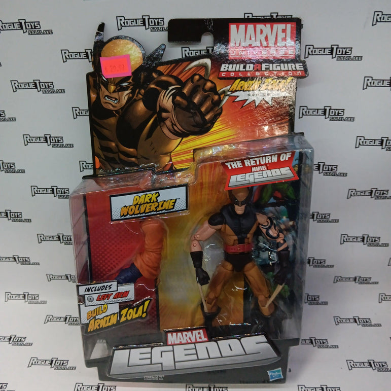 Hasbro Marvel Legends Dark Wolverine (Arnim Zola BAF) - Rogue Toys