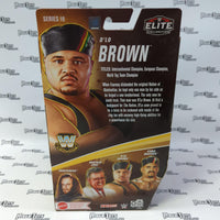 Mattel WWE Elite Collection Legends Series 19 D'Lo Brown - Rogue Toys
