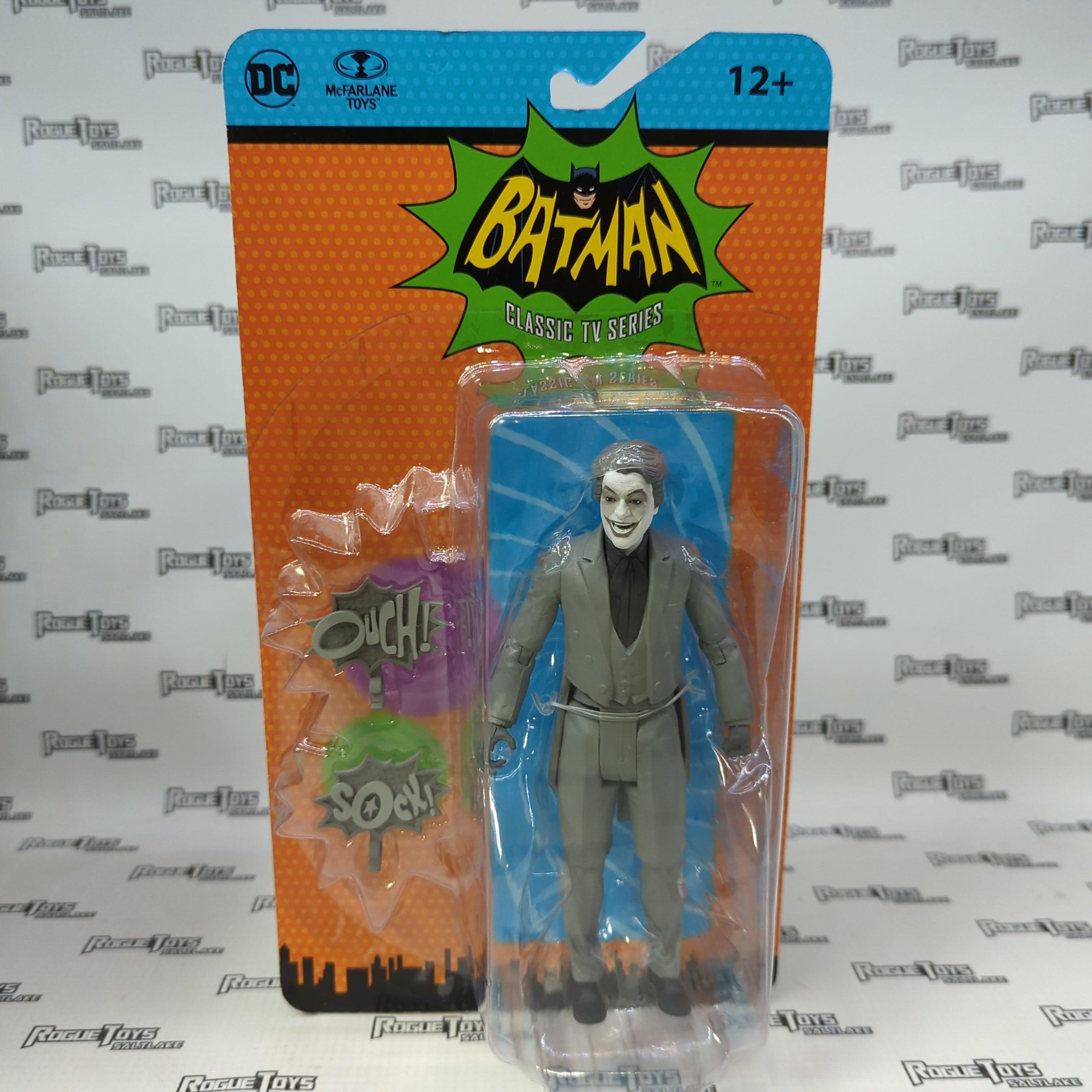 McFarlane Toys Batman Classic TV Series The Joker (Black & White) - Rogue Toys