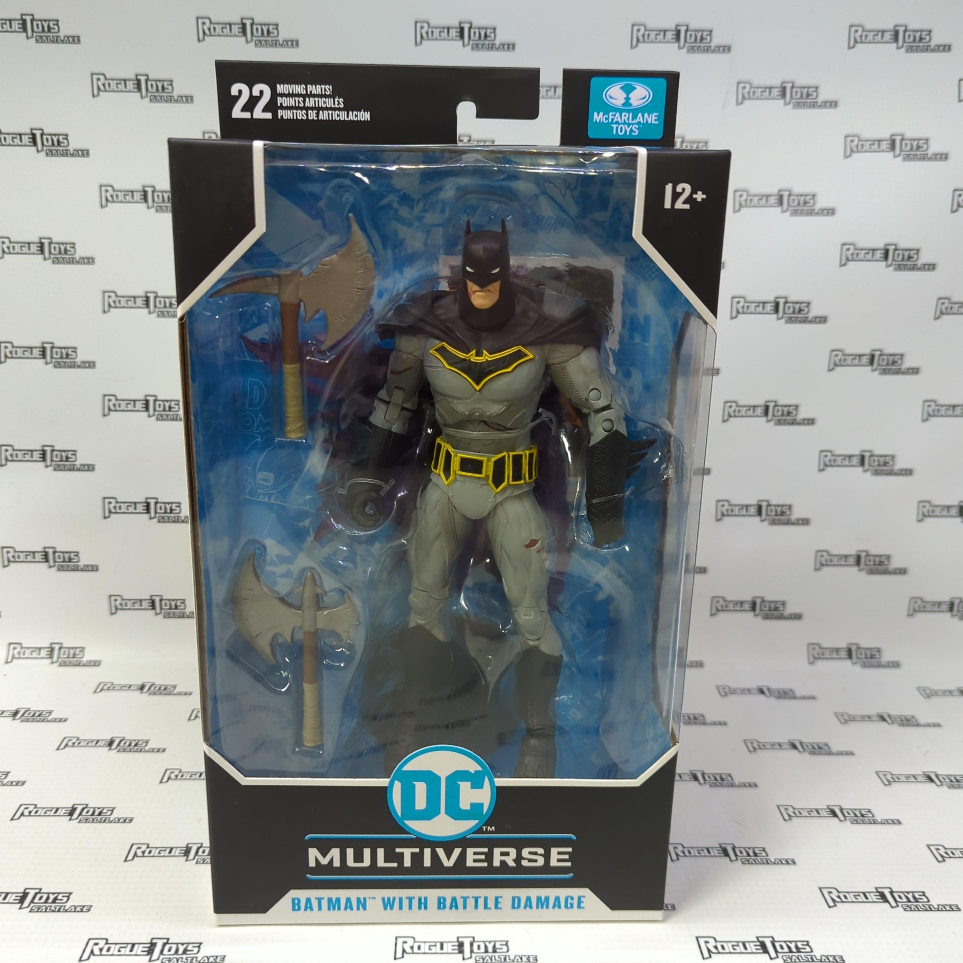 McFarlane Toys DC Multiverse Dark Knights: Metal Batman w/Battle Damage - Rogue Toys