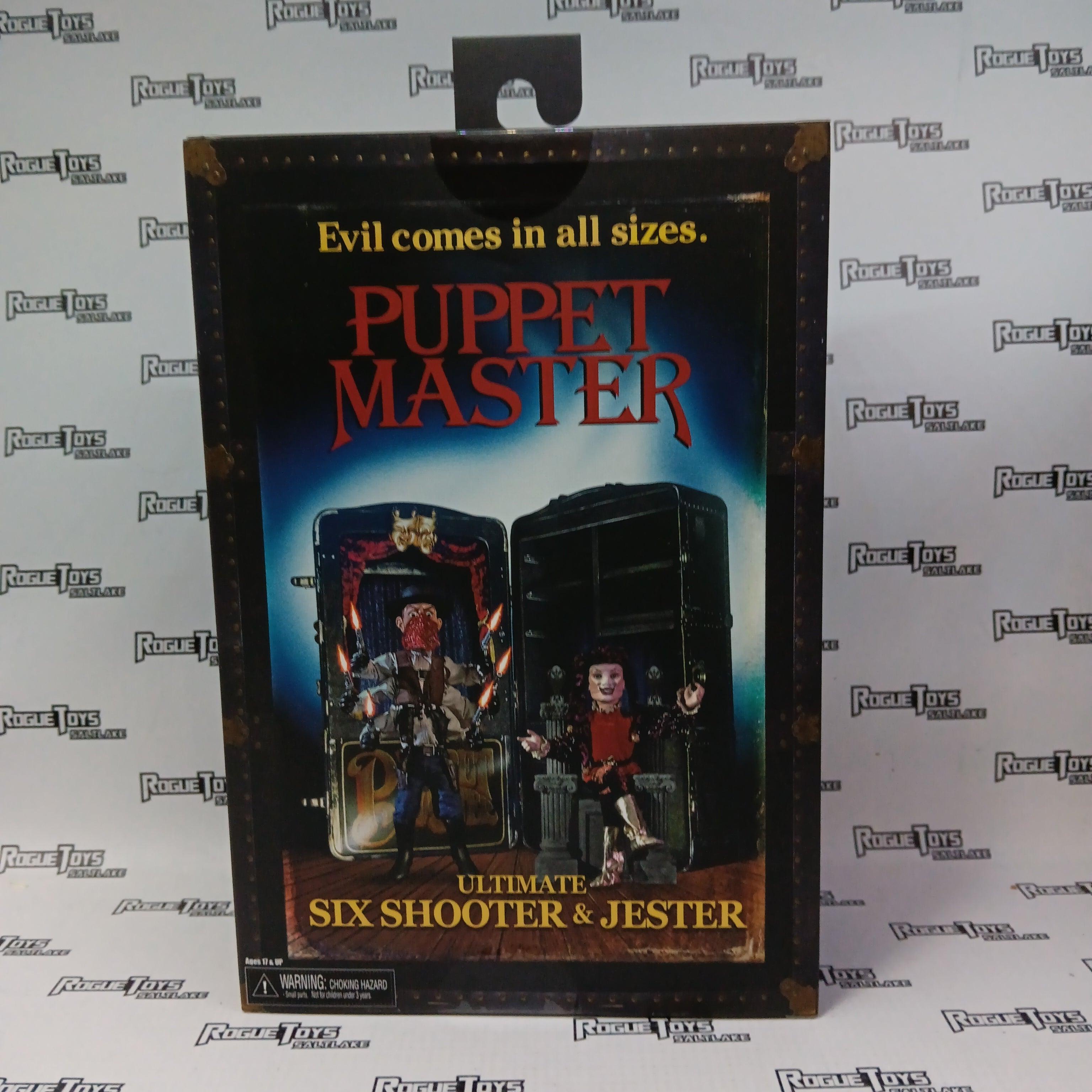 Neca Puppet Master Ultimate Six Shooter & Jester - Rogue Toys