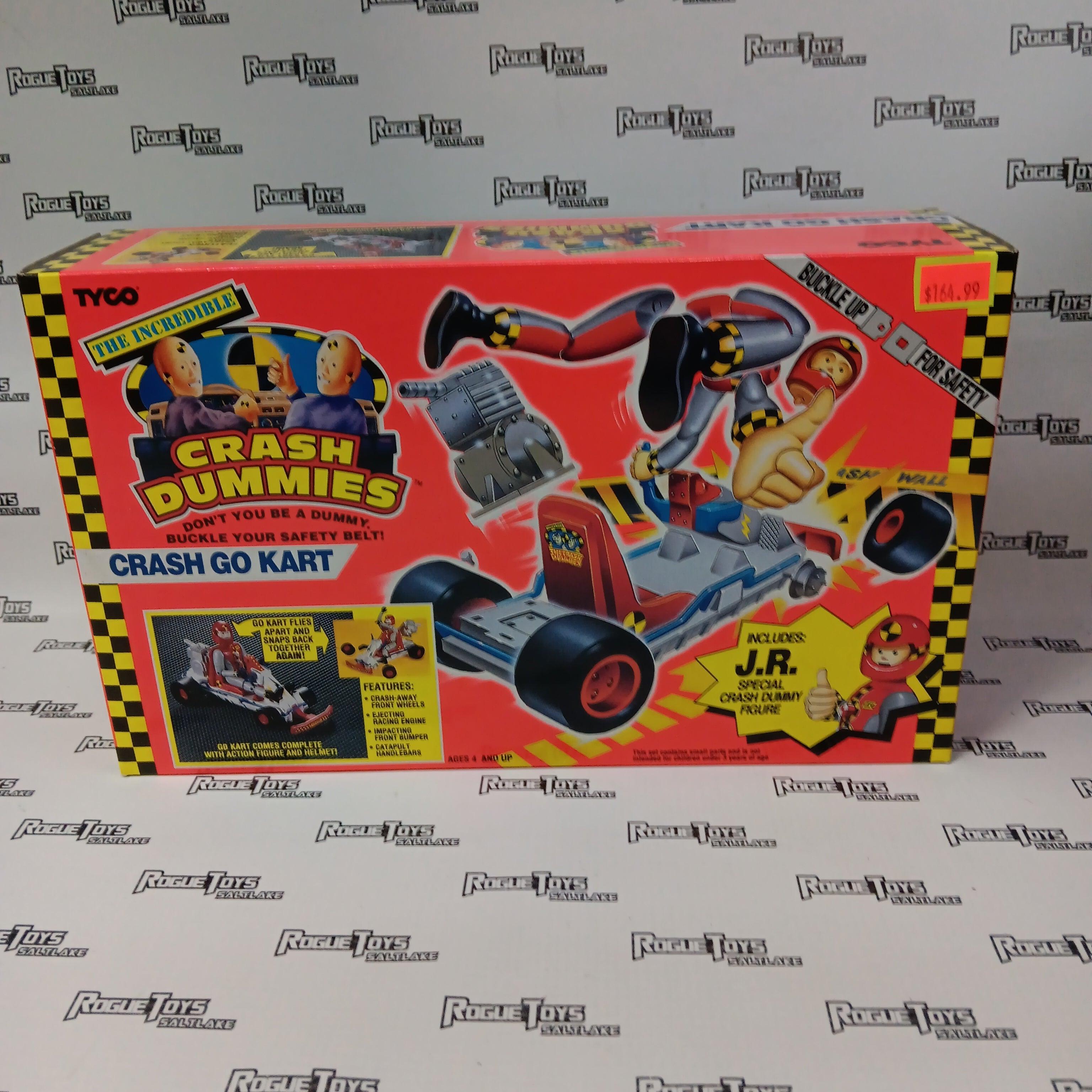 Tyco The Incredible Crash Dummies Crash Go Kart w/J.R. - Rogue Toys