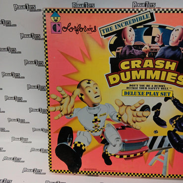Tyco Colorforms The Incredible Crash Dummies Deluxe Play Set