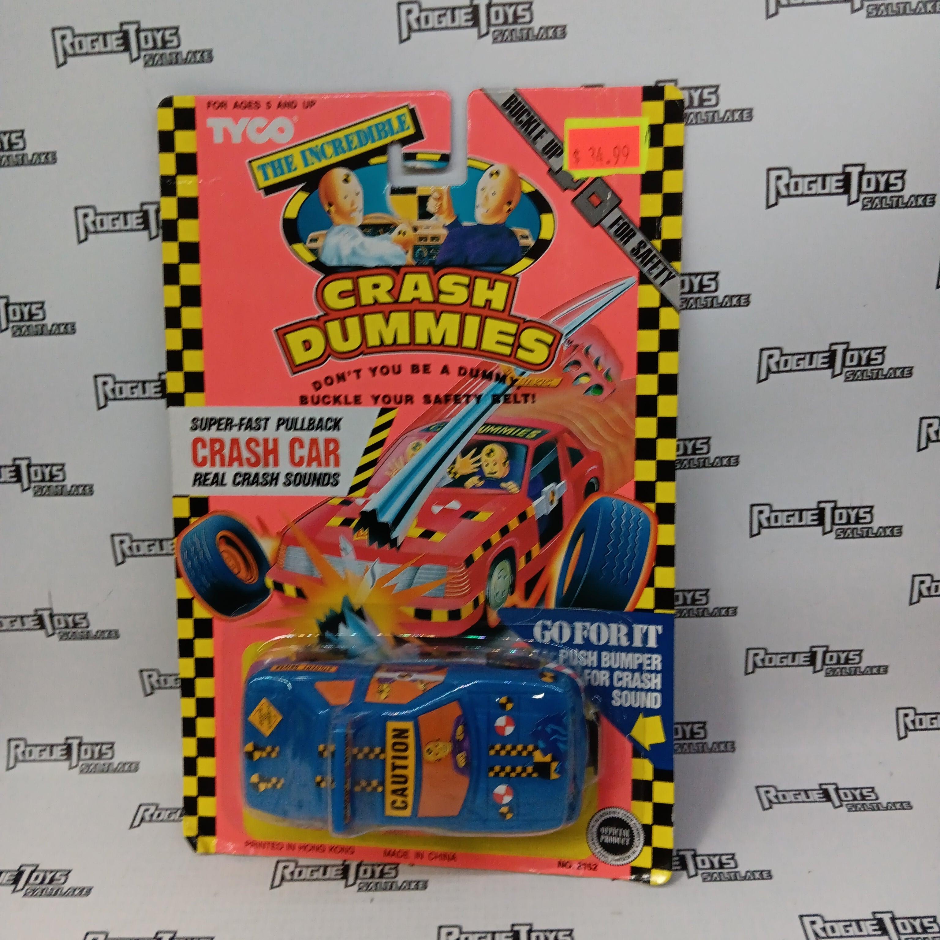Tyco The Incredible Crash Dummies Super-Fast Pullback Crash Car - Rogue Toys