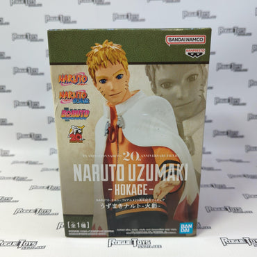 Banpresto Naruto 20th Anniversary Naruto Uzumaki Hokage PVC Statue