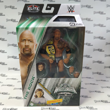 Mattel WWE Elite Collection WrestleMania XL Series The Rock (Nicholas BAF Wave)