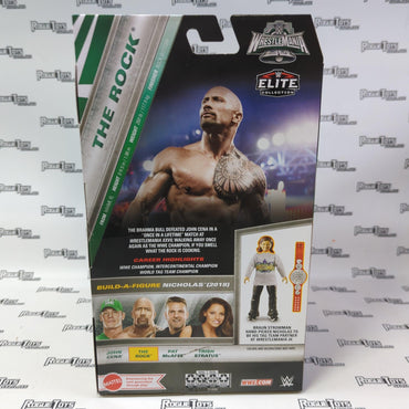 Mattel WWE Elite Collection WrestleMania XL Series The Rock (Nicholas BAF Wave)