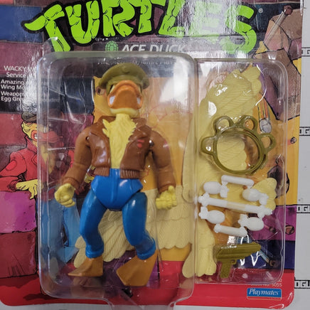 PLAYMATES Vintage TMNT, 1989, Ace Duck - Rogue Toys