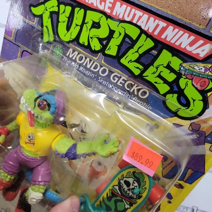 PLAYMATES Vintage TMNT, 1990, Mondo Gecko - Rogue Toys