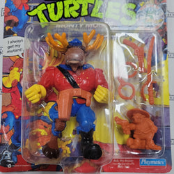 PLAYMATES Vintage TMNT, 1992, Monty Moose - Rogue Toys
