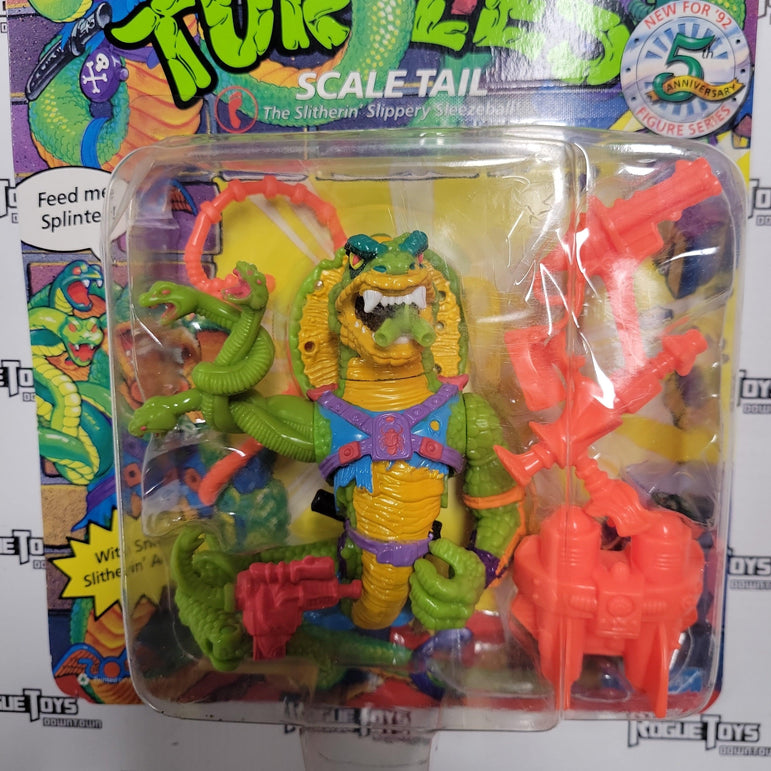 PLAYMATES Vintage TMNT, 1992, Scale Tail - Rogue Toys