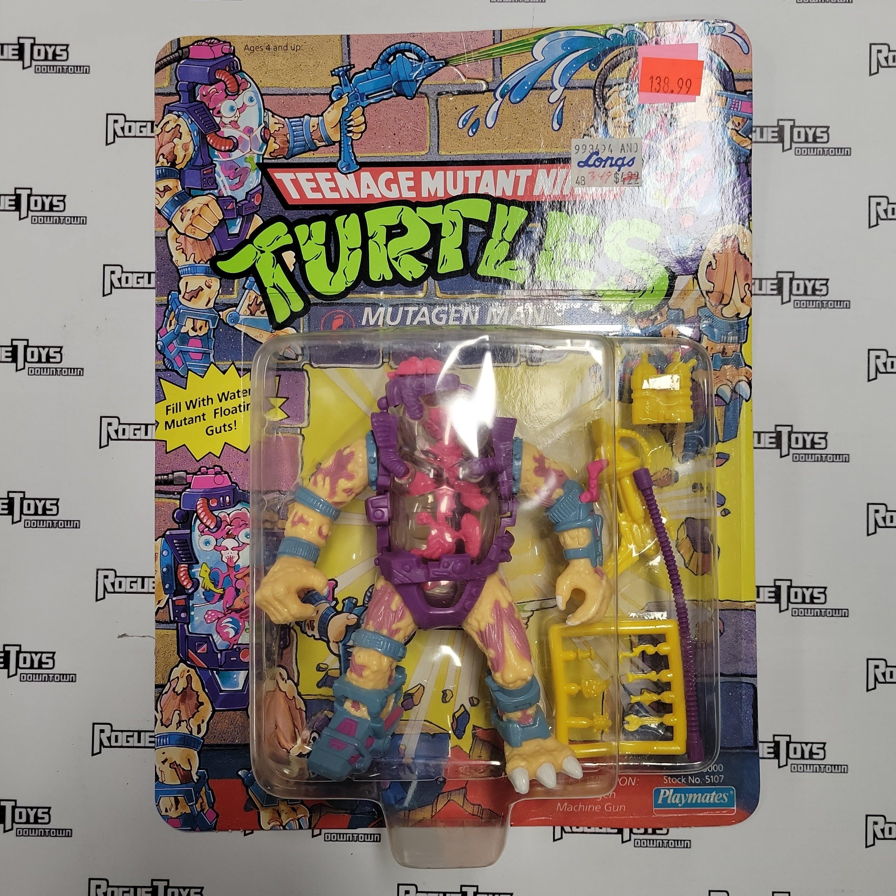 PLAYMATES Vintage TMNT, 1990, Mutagen Man - Rogue Toys