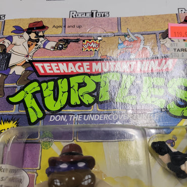 PLAYMATES Vintage TMNT, 1990, Don the Undercover Turtle