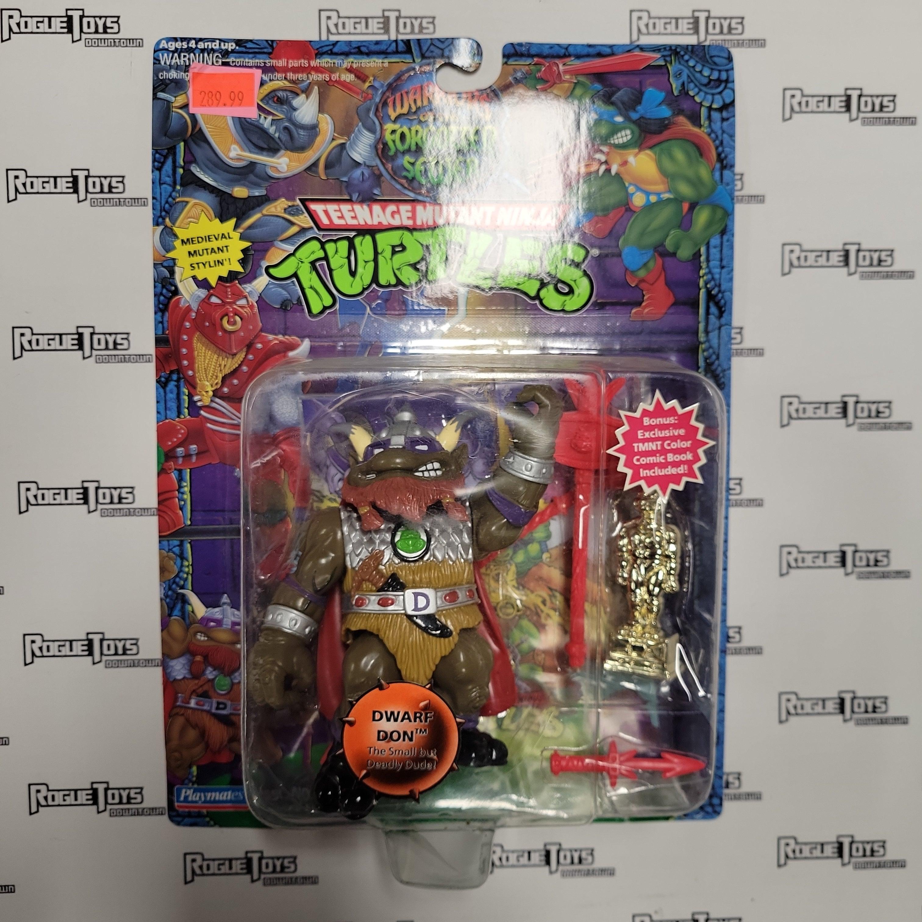 PLAYMATES Vintage TMNT, 1994, Warriors of the Forgotten Sewer, Dwarf Don