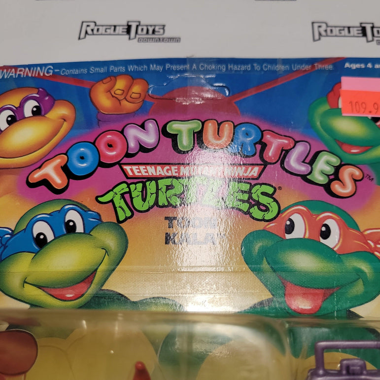 PLAYMATES Vintage TMNT, 1992, Toon Turtles, Toon Kala - Rogue Toys