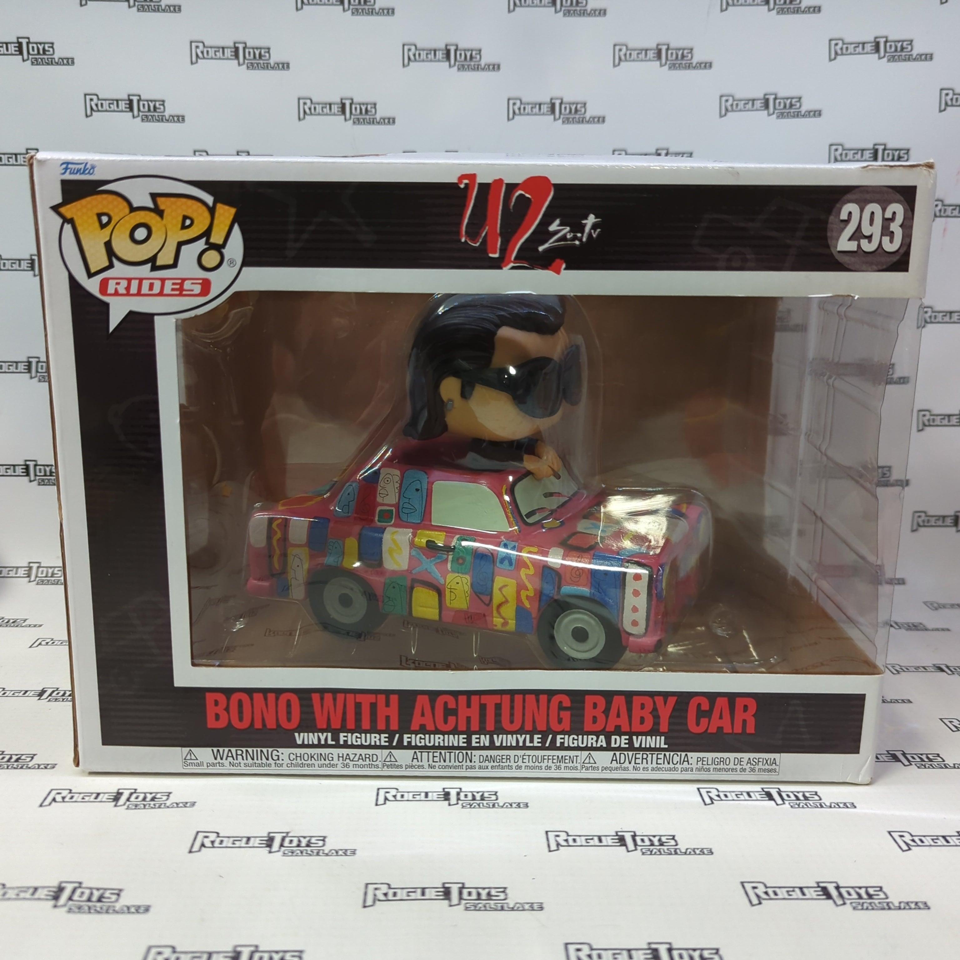 Funko POP! Rides U2 ZooTV Bono w/Achtung Baby Car 293| Rogue Toys