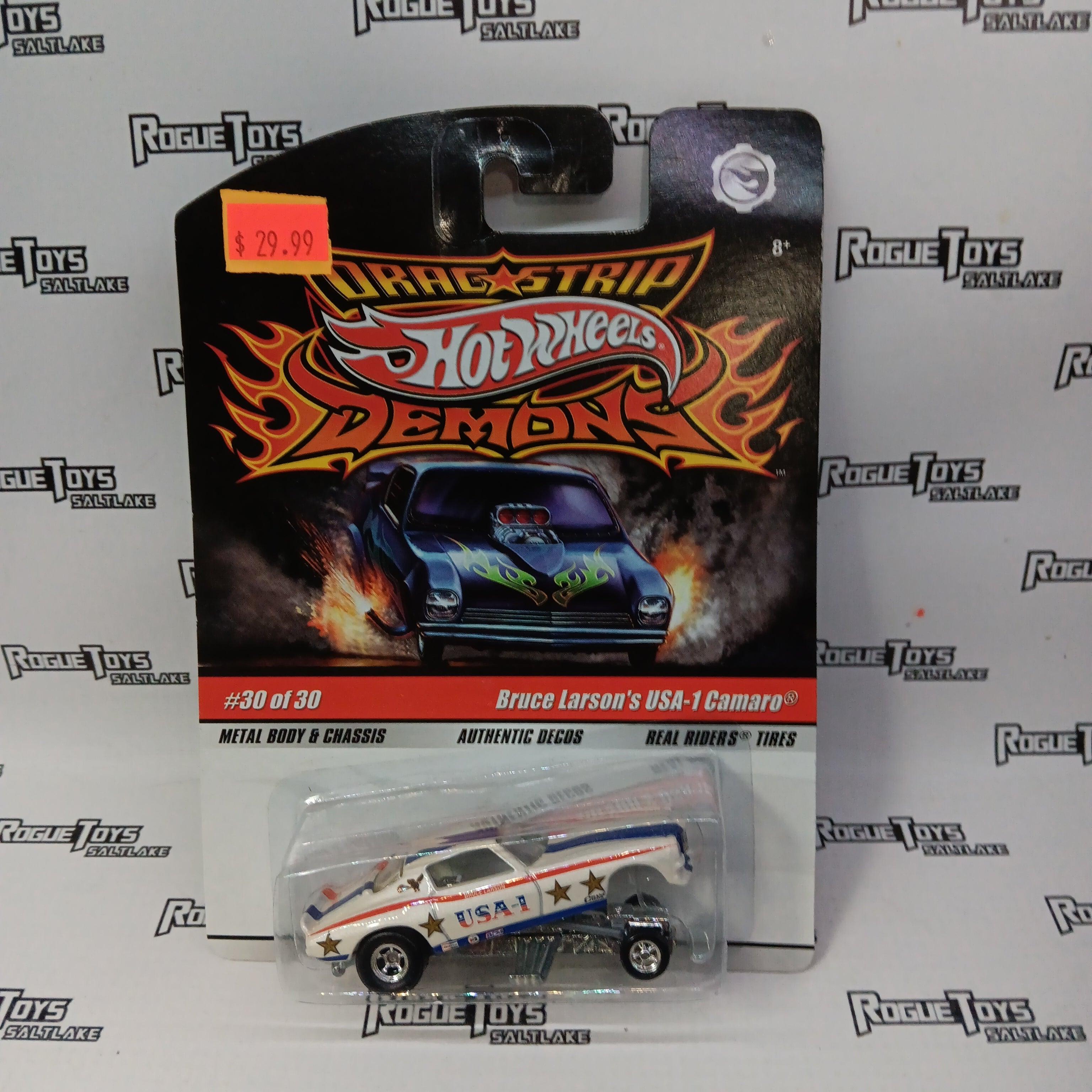 Mattel Hot Wheels Dragstrip Demons Bruce Larson's USA-1 Camaro - Rogue Toys