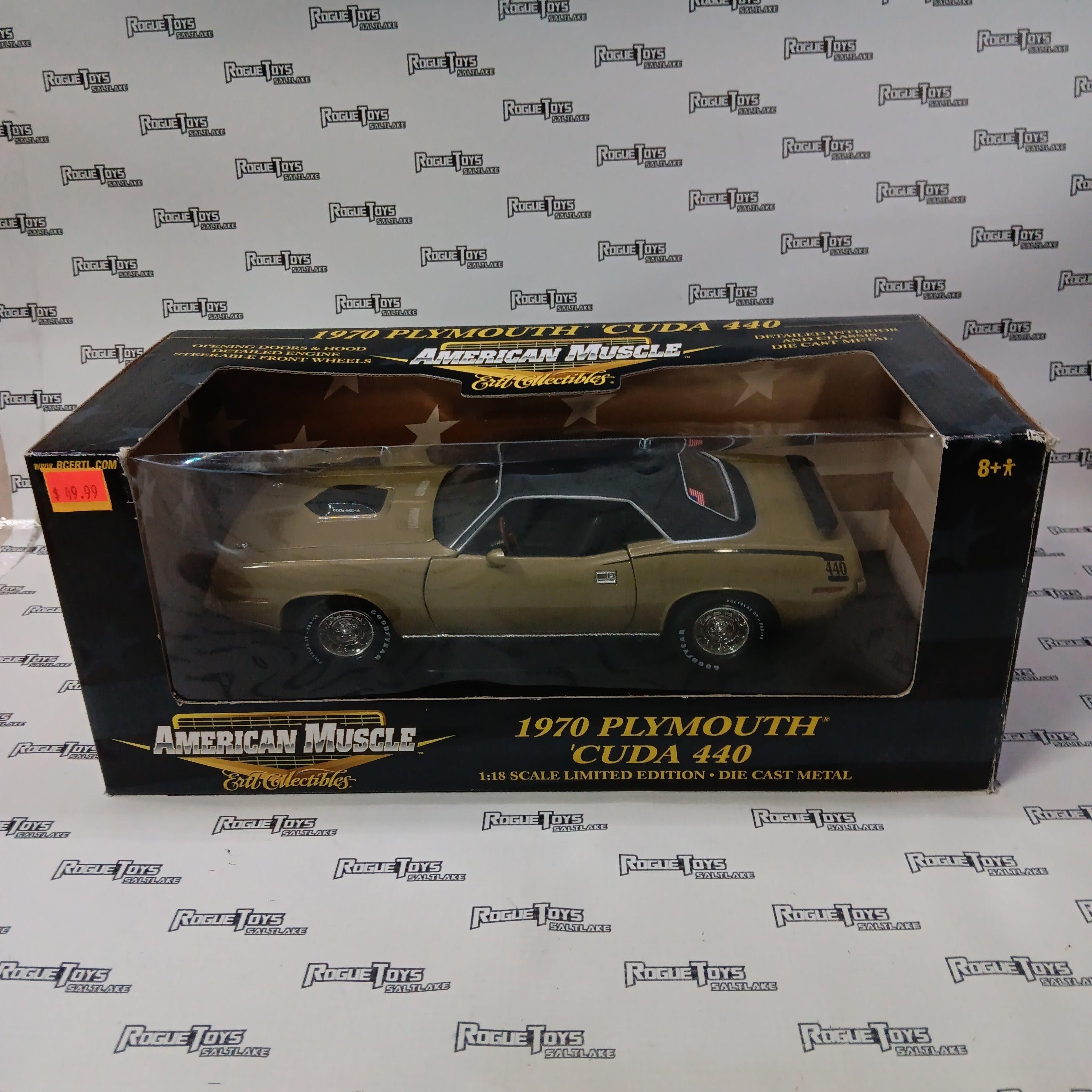 American Muscle Ertl Collectibles 1970 Plymouth Cuda 440 - Rogue Toys