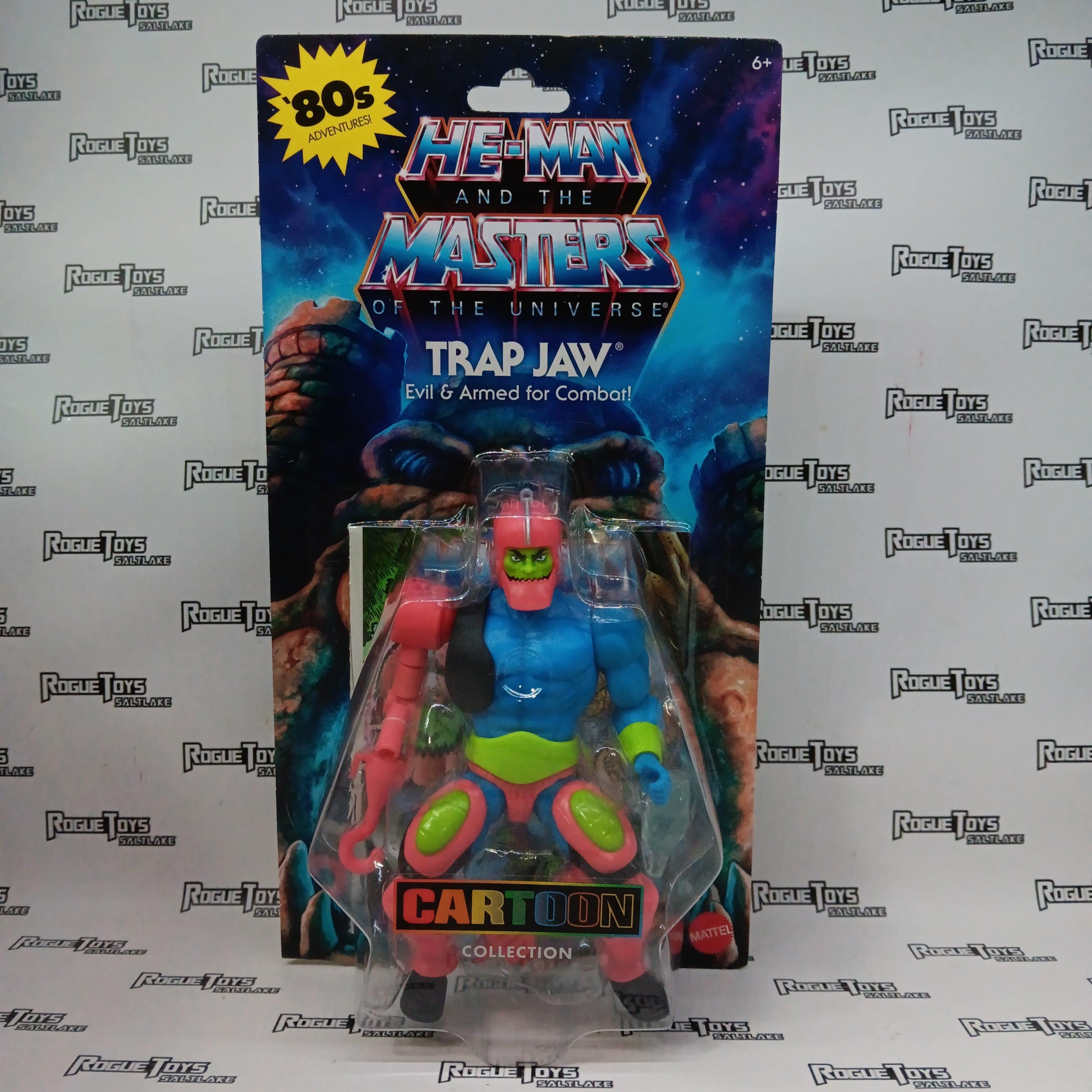 Mattel Masters Of The Universe Origins Cartoon Collection Trap Jaw - Rogue Toys