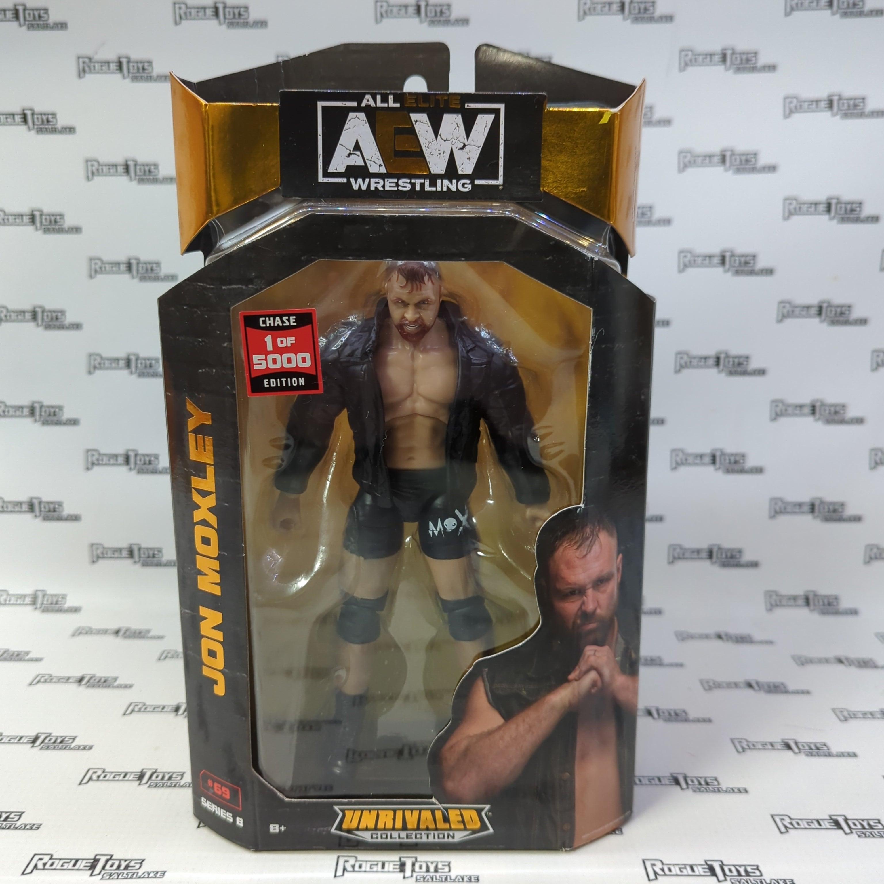 Jazwares AEW Unrivaled Collection Series 8 Jon Moxley (1 of 5000 Chase Edition)