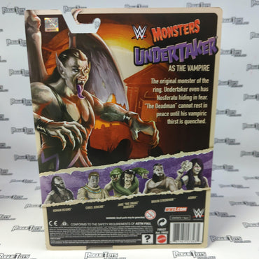 Mattel WWE Monsters The Undertaker as The Vampire - Rogue Toys