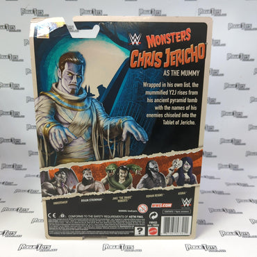 Mattel WWE Monsters Chris Jericho as The Mummy - Rogue Toys