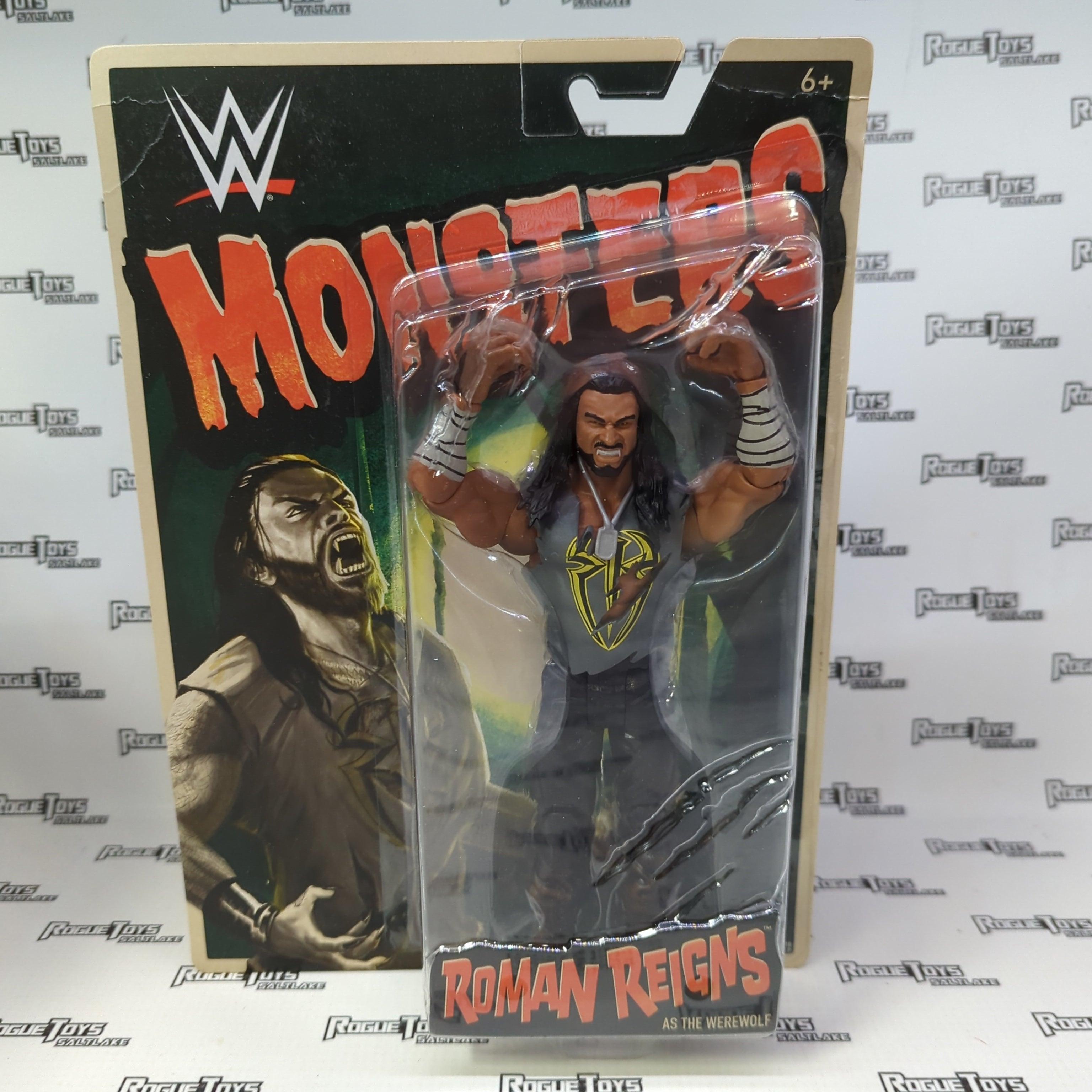 Mattel WWE Monsters Roman Reigns as The Werewolf| Rogue Toys