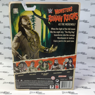 Mattel WWE Monsters Roman Reigns as The Werewolf - Rogue Toys