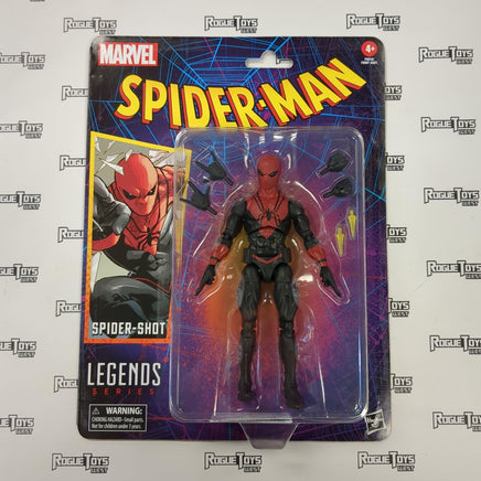 HASBRO Retro Spider-Man Marvel Legends Spider-Shot - Rogue Toys