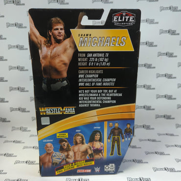 Mattel WWE Elite Collection WrestleMania Shawn Michaels (Paul Ellering BAF Wave) - Rogue Toys
