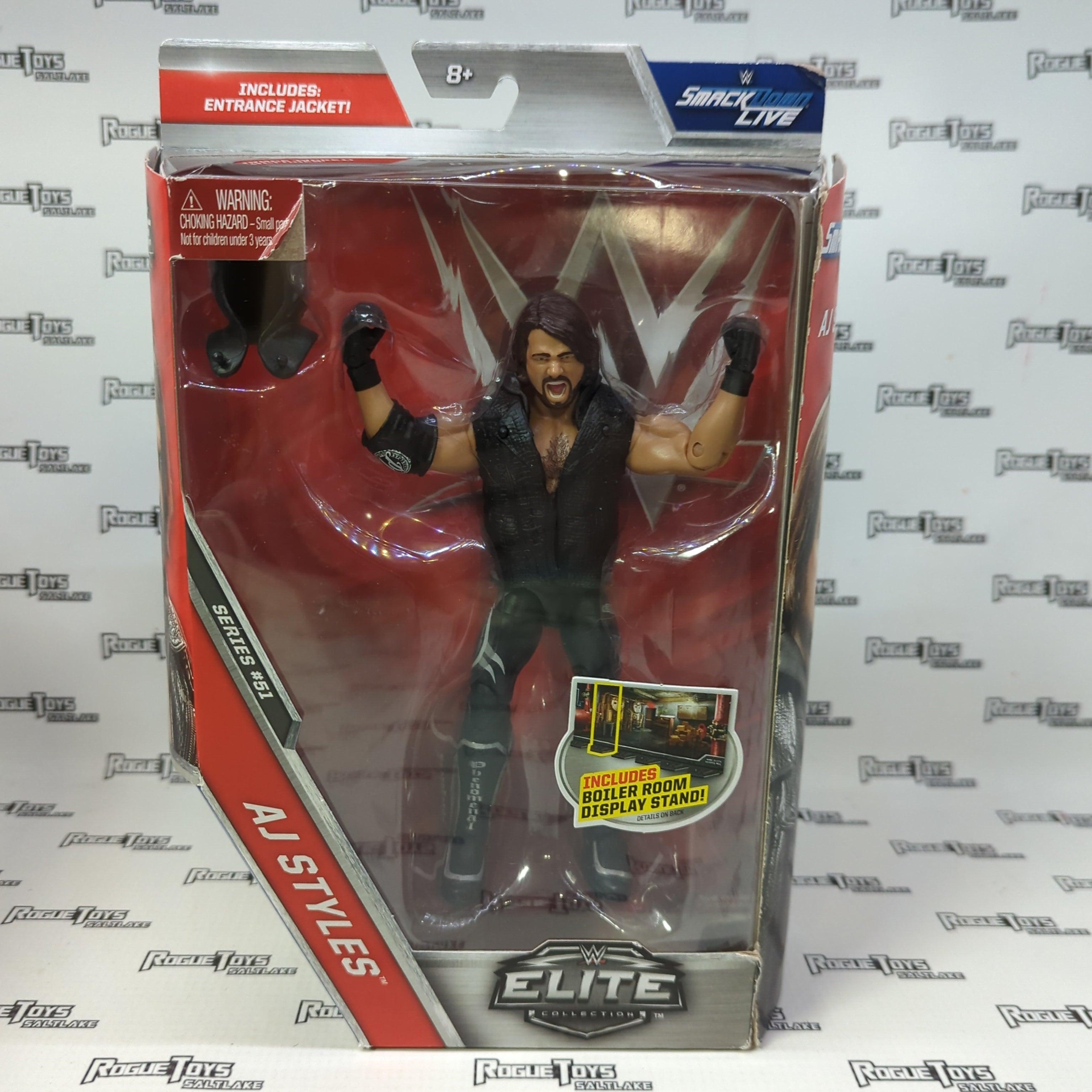 Mattel WWE Elite Collection Series 51 AJ Styles - Rogue Toys