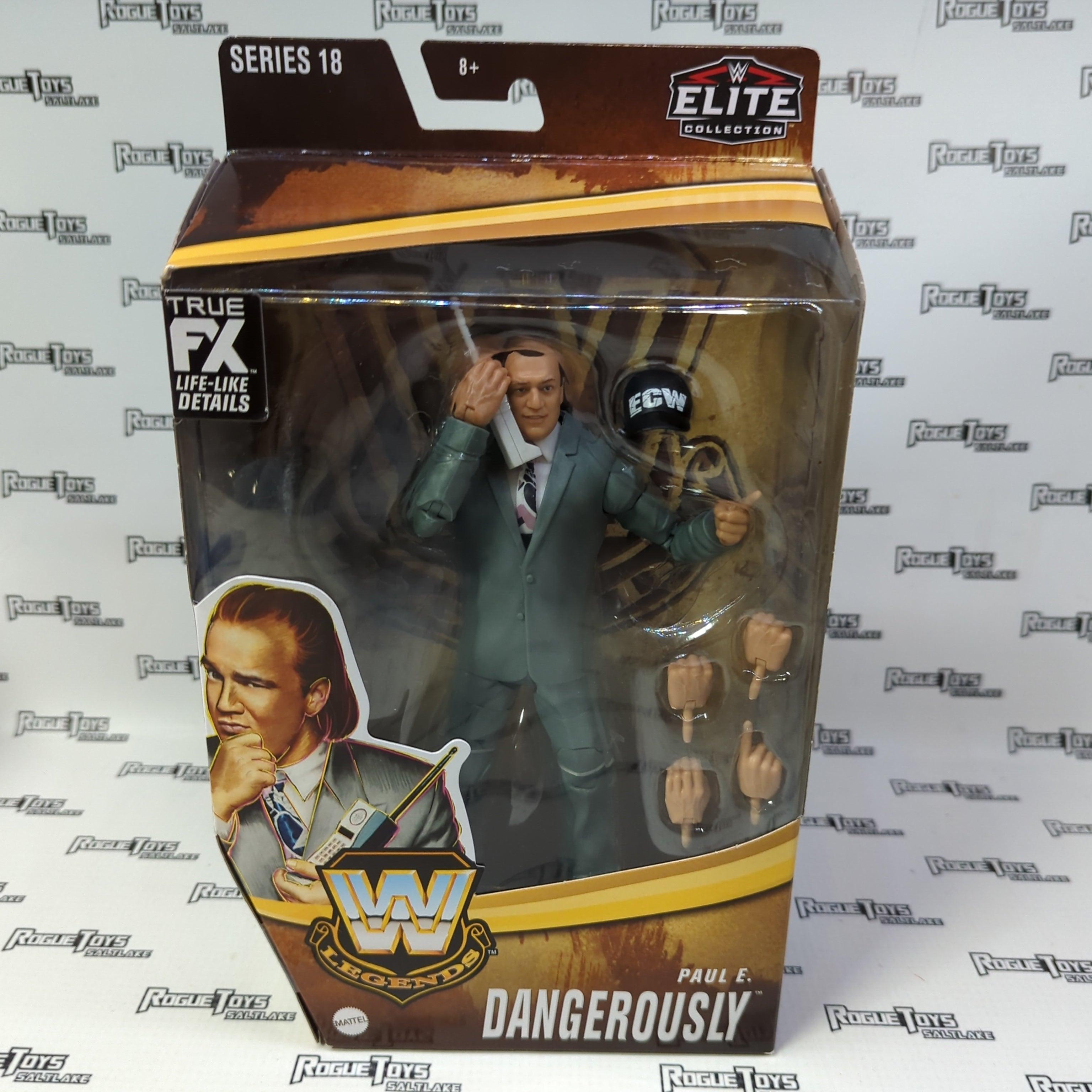 Mattel WWE Elite Collection Legends Series 18 Paul E. Dangerously - Rogue Toys