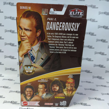 Mattel WWE Elite Collection Legends Series 18 Paul E. Dangerously - Rogue Toys