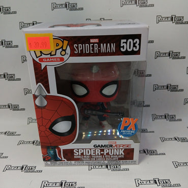 Funko POP! Games Marvel Spider-Man Gamerverse Spider-Punk #503 (PX Previews Exclusive)