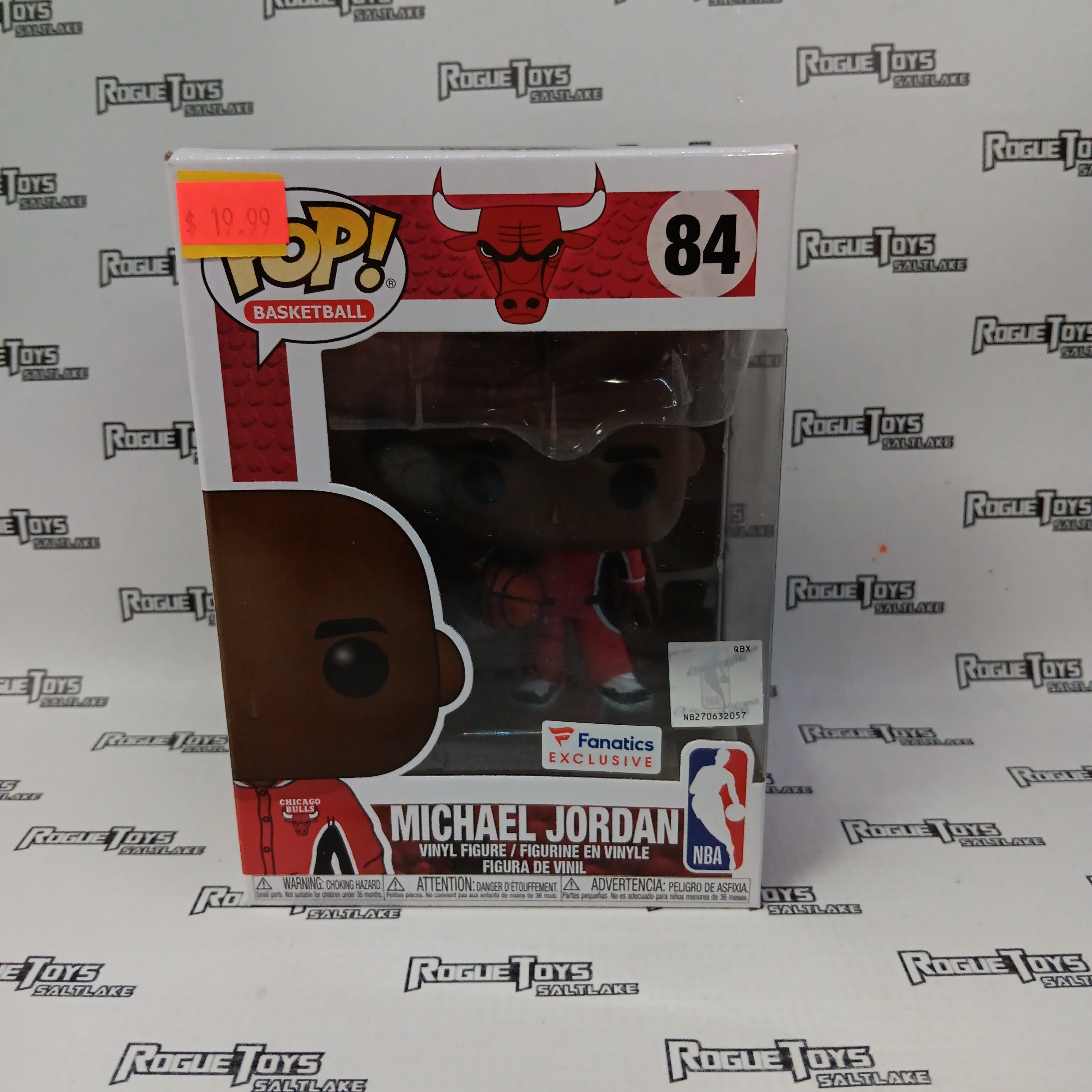 Funko POP! Basketball Michael Jordan #84 (Fanatics Exclusive)